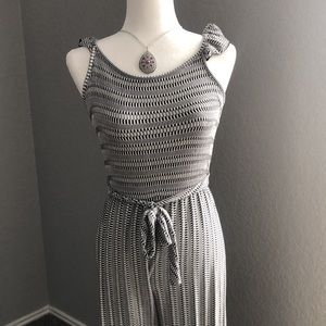 Black and White Jumper